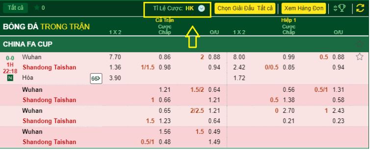 Huong dan cach soi keo odds HK 