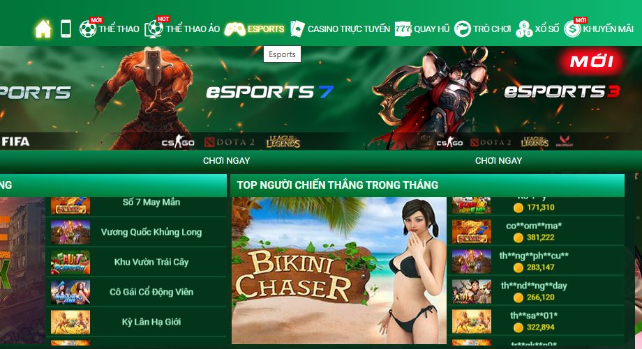 Thong tin ve sanh Esports 3 Fb88