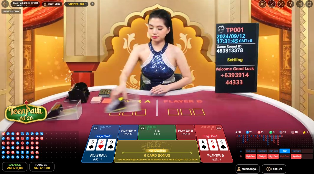 Cach choi Teen Patti Fb88 